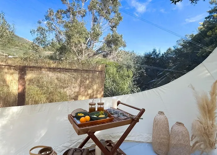 Luxe tent Bulle Du Fangu Galeria (Corsica)