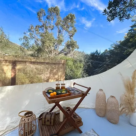 Luxury tent Bulle Du Fangu Galeria (Corsica)