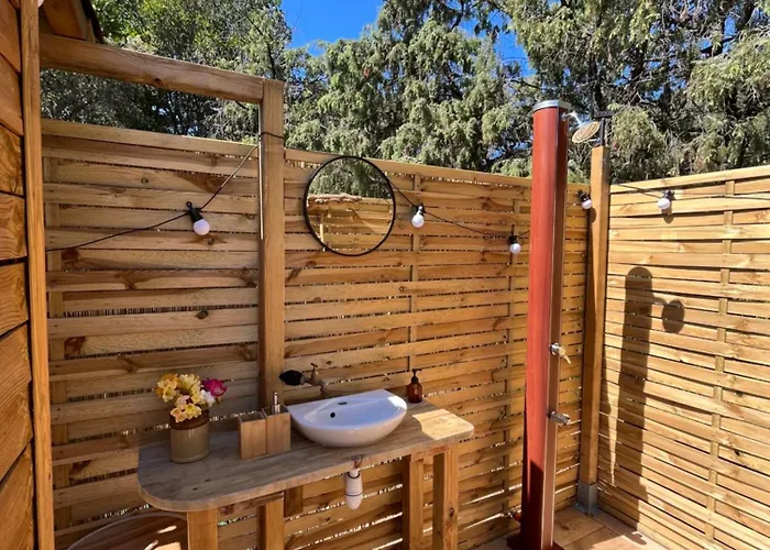 Lüks kamp alanı Bulle Du Fangu